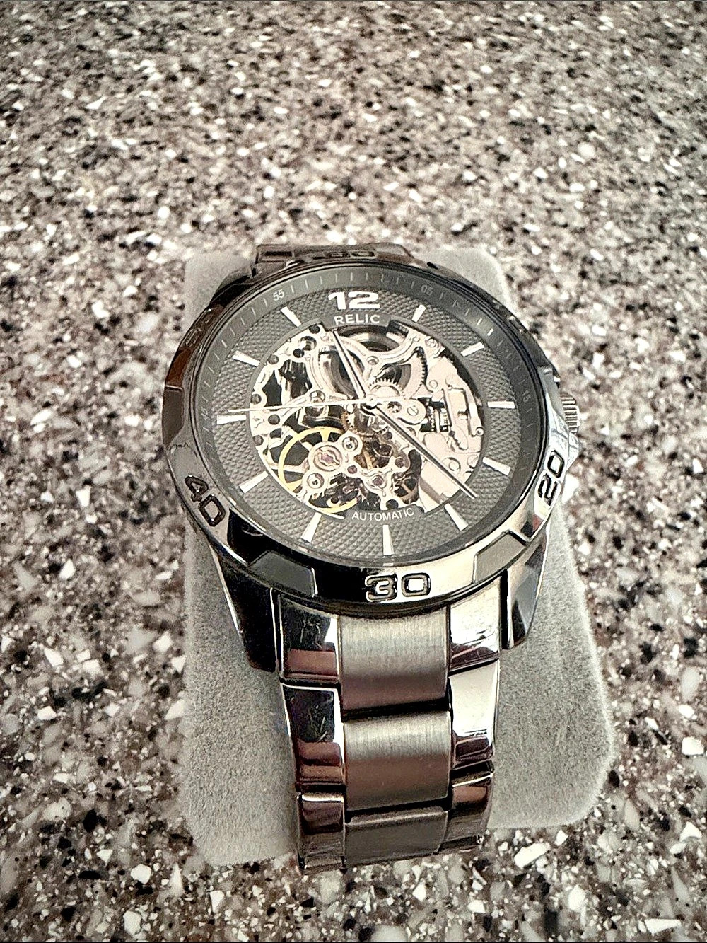 Relic by Fossil Brennan Automatic Skeleton Watch Brennan Automatic Skeleton